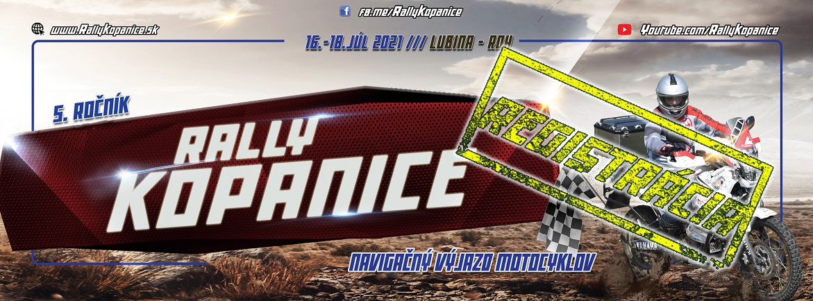 Rally Kopanice banner 2021